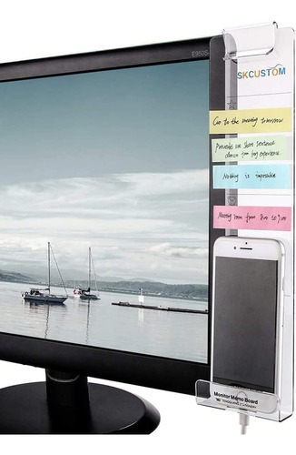 Tablero De Mensajes Monitor/panel Lateral De Computador...