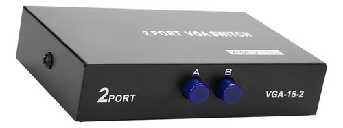2 En 1 Salida Vga Switcher Splitter Sincronización De Datos