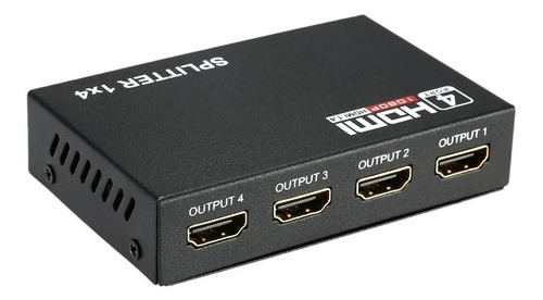 Multiplicador De Señal Splitter Hdmi 1 Entrada X 4 Salidas