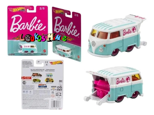 Hot Wheels Kool Kombi Pop Culture Premium Barbie 2/5