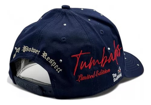 Gorra Cash Only Blue Mcpato With Rinestones Azul Unitalla Azul Unitalla