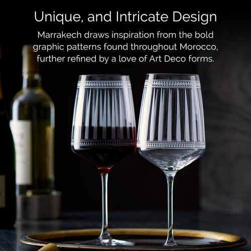 Caskata Juego De 2 Copas De Vino Tinto De Diseño Único | Jue