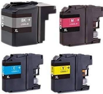 Imagen 1 de 12 de Kit 4 Cartuchos D Tinta P/brother J100 Originales Lc505/509