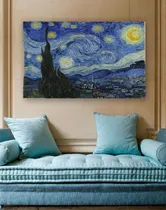 Comprar Cuadro Van Gogh La Noche Estrellada 60x90 Canvas C\u002F Envio