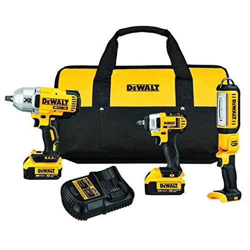 Kit Dewalt Dck398hm2 20v Max Li-ion 3-herramienta Combo