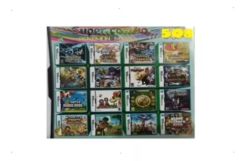 3Ds tarjeta de juego 482in1 juego de colección para Nintendo 3DS NDS DS DSI  Zelda Pokemon