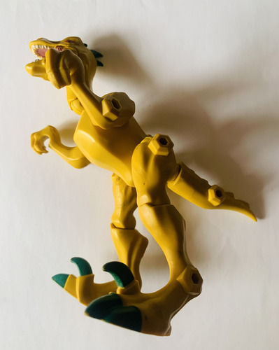 Jurassic World Hero Mashers Yellow Velociraptor Hasbro 2015 (Usado)