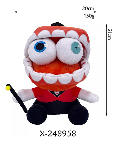 Increíble Peluche Digital Circus Jelly Man Magician, 6 Unida