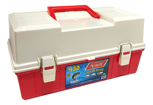 Caja Mauri Pesca 43x22x21 Cm Con 3 Bandejas