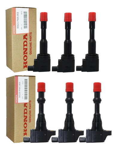 3 Bobinas Ignição Traseira Dianteira Fit 1.4 04 A 08 108 109