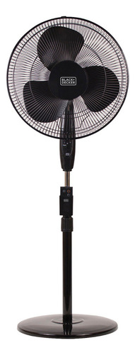 Black+decker Ventilador De Pie 16'' Control Remoto Bfsr16b Cantidad De Aspas 3 Color De La Estructura Negro Color De Las Aspas Negro Diámetro 20 Cm