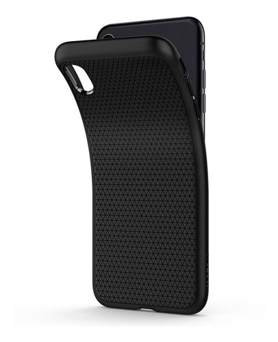 Combo Estuche Vidrio Spigen Liquid Air iPhone XS Max