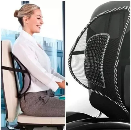 Soporte Espalda Corrector Postura Cojín Lumbar Silla