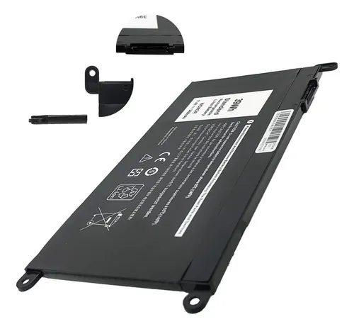Batería para Laptop Dell WDX0R de 42 Wh, Negra