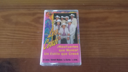 Los Conti  Ms Fuerte Que Nunca  Cassette Nuevo 