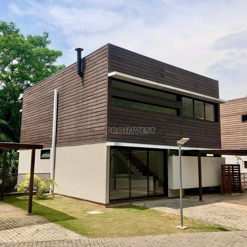 Imagem 2 de 17 de Casa Moderna No Miolo Da Granja Viana - Ca12461