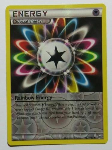 Cartas Pokemon Rainbow Energy Reverse Holo