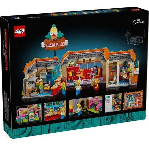 Lego Simpsons 10352 The Simpsons Krusty Burger | Frete grátis