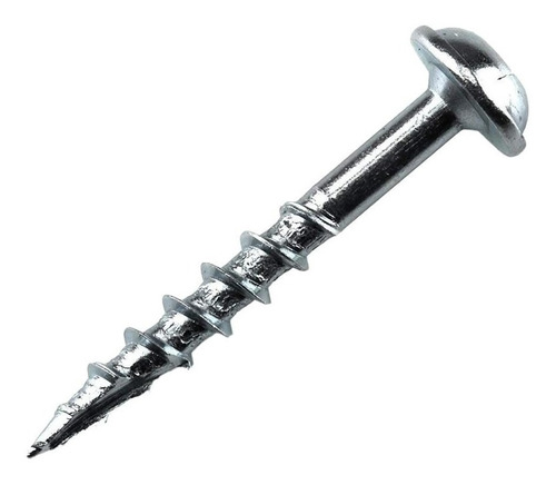Tornillo Tipo Kreg Zinc 8 X 1 1/4 Empaque 900 Piezas