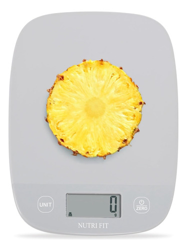 Nutri Fit Bascula Digital De Alimentos De Cocina De 11 Libra