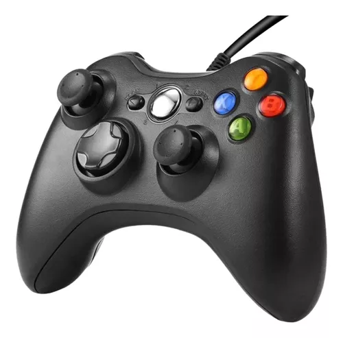 Controle Sem Fio Xbox 360 Compatível Com Computador Notebook