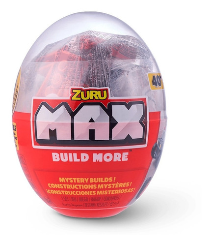 Construcciones Sorpresa Huevo Con Mas De 40 Piezas Zuru Max