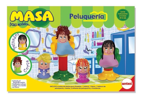 Masa Peluqueria Para Jugar Y Modelar Orig Antex Mundo Manias