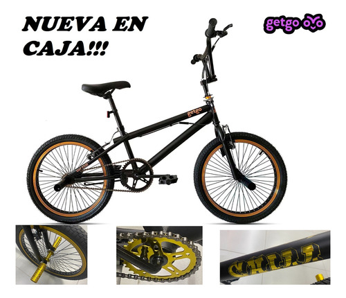 Rin 20 Bicicleta Bmx Chill Freestyle Rotor 4 Diablos En Caja Negro (Usado)
