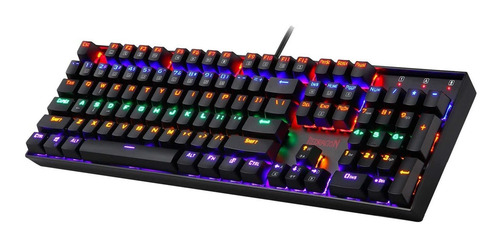 Redragon K551 Teclado Mecanico Para Juegos Rgb Led Rainbo...