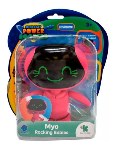 Muñecos Mini Beat Power Rockers Con Sonido Y Movimiento