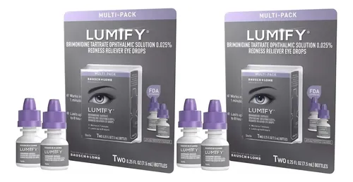 comprar Lumify Gotas Para Ojos Rojos 2 Pack (2 Botes 7.5ml)