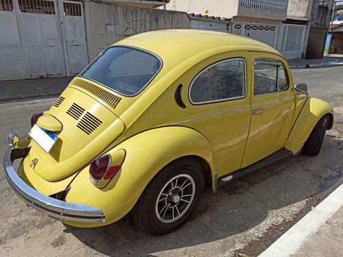 Volkswagen Fusca 1.300l Ano 1977 - Amarelo Java