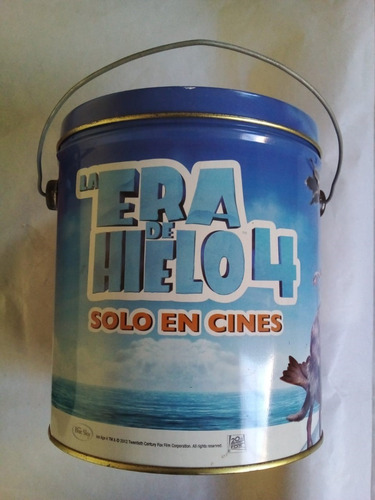 Imagen 1 de 1 de Lata Cine La Era De Hielo 4 - U