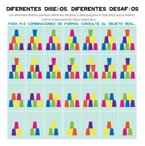 Juego De Tazas Apilables Deportivas – Set De 18 Vasos De Velocidad Con 54 Tarjetas Y Campana – Juguete De Fiesta Para Niños Y Adultos, Entrena Coordinación Y Reflejos