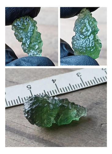 Moldavita Auténtica Piedra De Alta Vibración Arboldivine 20 Verde Musgo