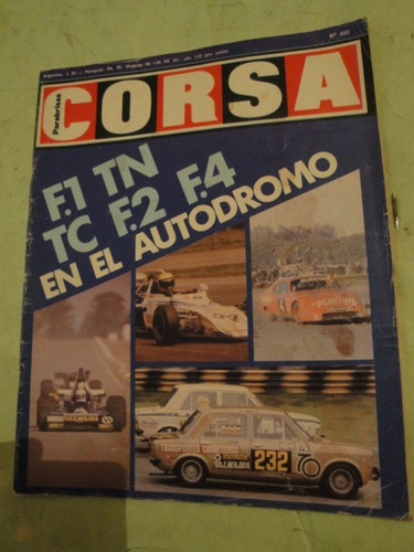 Corsa 492 Turismo Carretera Nacional Reutemann Brabham Bt45