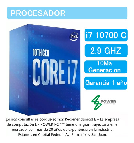 Imagen 2 de 10 de Pc Armada Pro Intel I7 10700 10ma Gen Ssd 480 Ddr4 16gb Ram