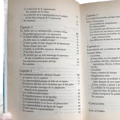 Cuando Los Padres Se Separan...- Clutier, R Et. Al. Libro (Usado)