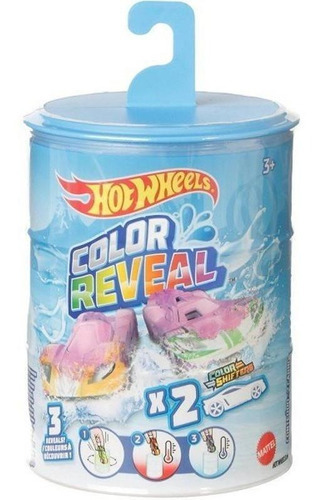 Hot Wheels Color Reveal con 2 cochecitos Mattel Gyp13
