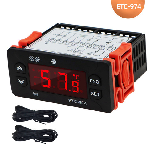 Microordenador Controlador De Temperatura Digital 4x Etc-974