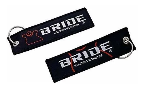 Llavero Bride Jdm Boostnatics Negro - Accesorio De Coche