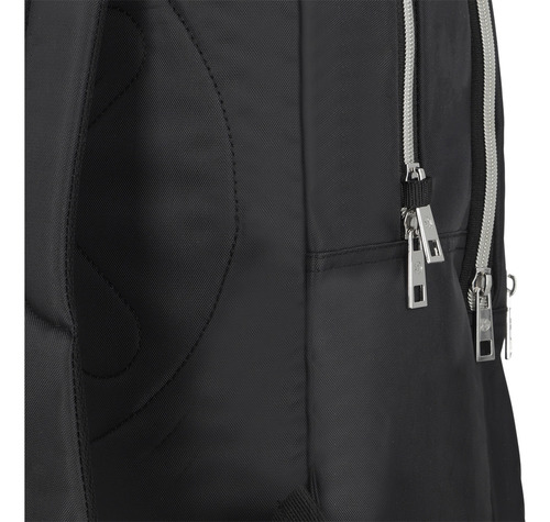 Mochila Notebook Xtrem Kansas 5xt Negro/plateado 15