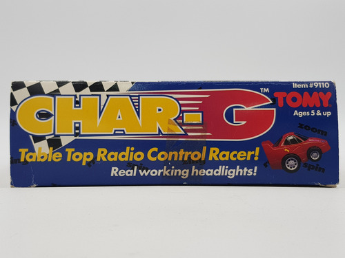Vintage Char G Auto Radio Control Tomy 1993 Abierto