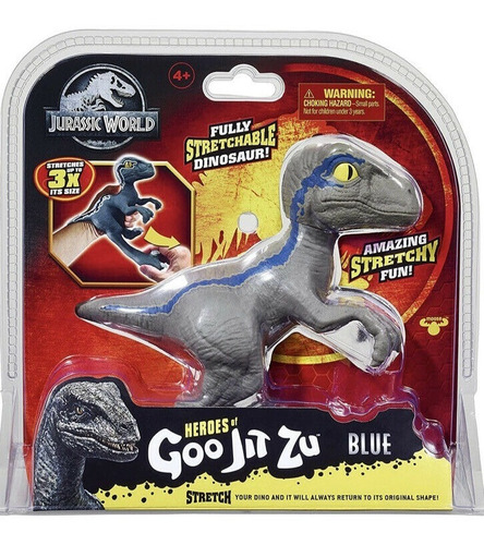 Boneco Heroes Of Goo Jit Zu Jurassic World Dino Blue Sunny