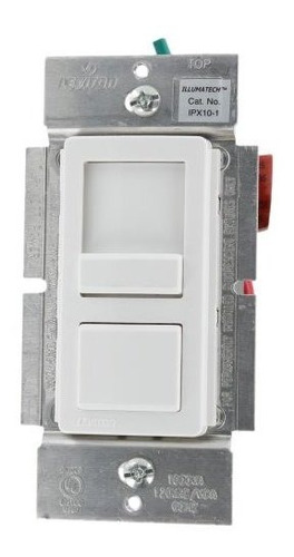 Regulador Deslizable Leviton Ipx10-10z Para Iluminación -