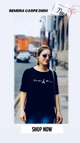Remera Carpe Diem