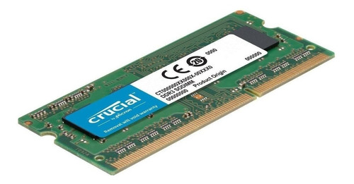 Memória RAM color verde  16GB 2 Crucial CT2KIT102464BF160B
