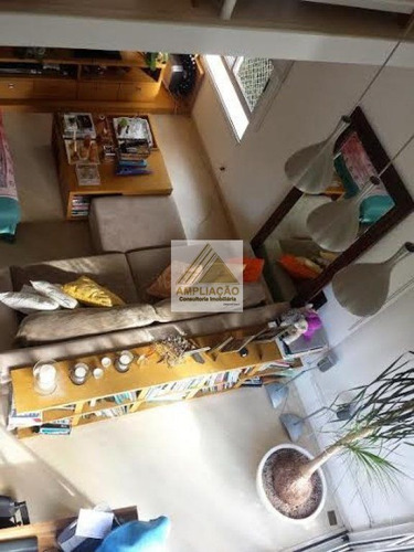 Imagem 12 de 15 de Loft Mobiliado 2 Dormitorios 2 Suites 3 Vagas Deposito No Panamby - Py2024