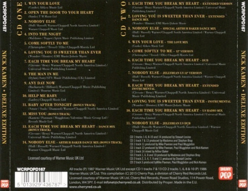 Nick Kamen - Nick Kamen (deluxe Edition)