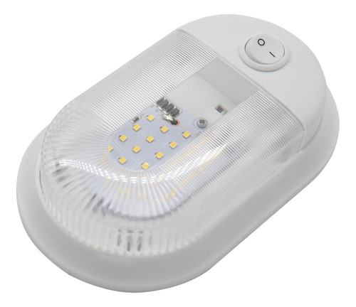 Nuevo Foco Led De Cúpula Única Tejado Accesorio Camper Remol